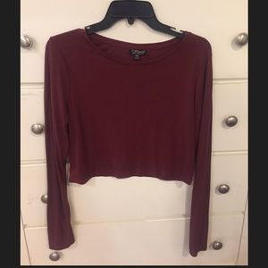 TopShop ribbed crop top
